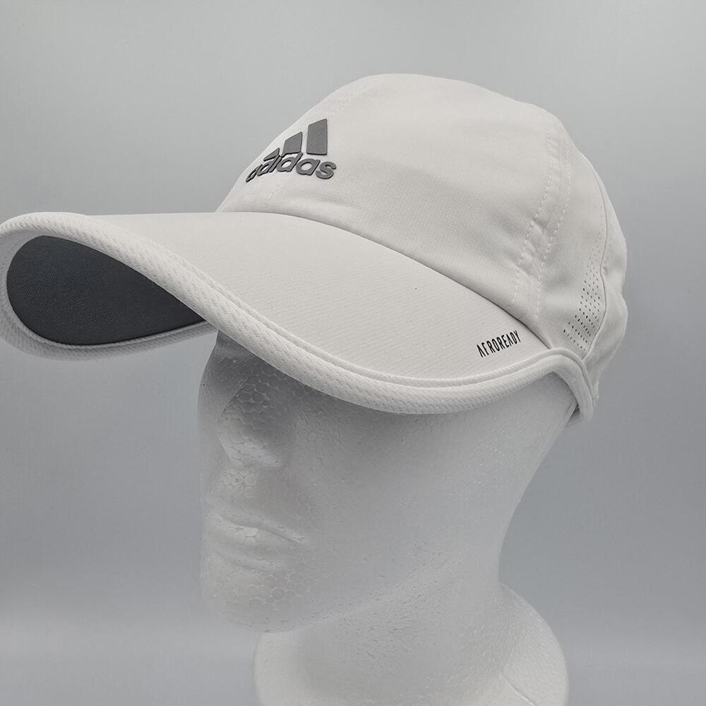 Adidas White Performance Baseball Cap Adjustable … - image 2